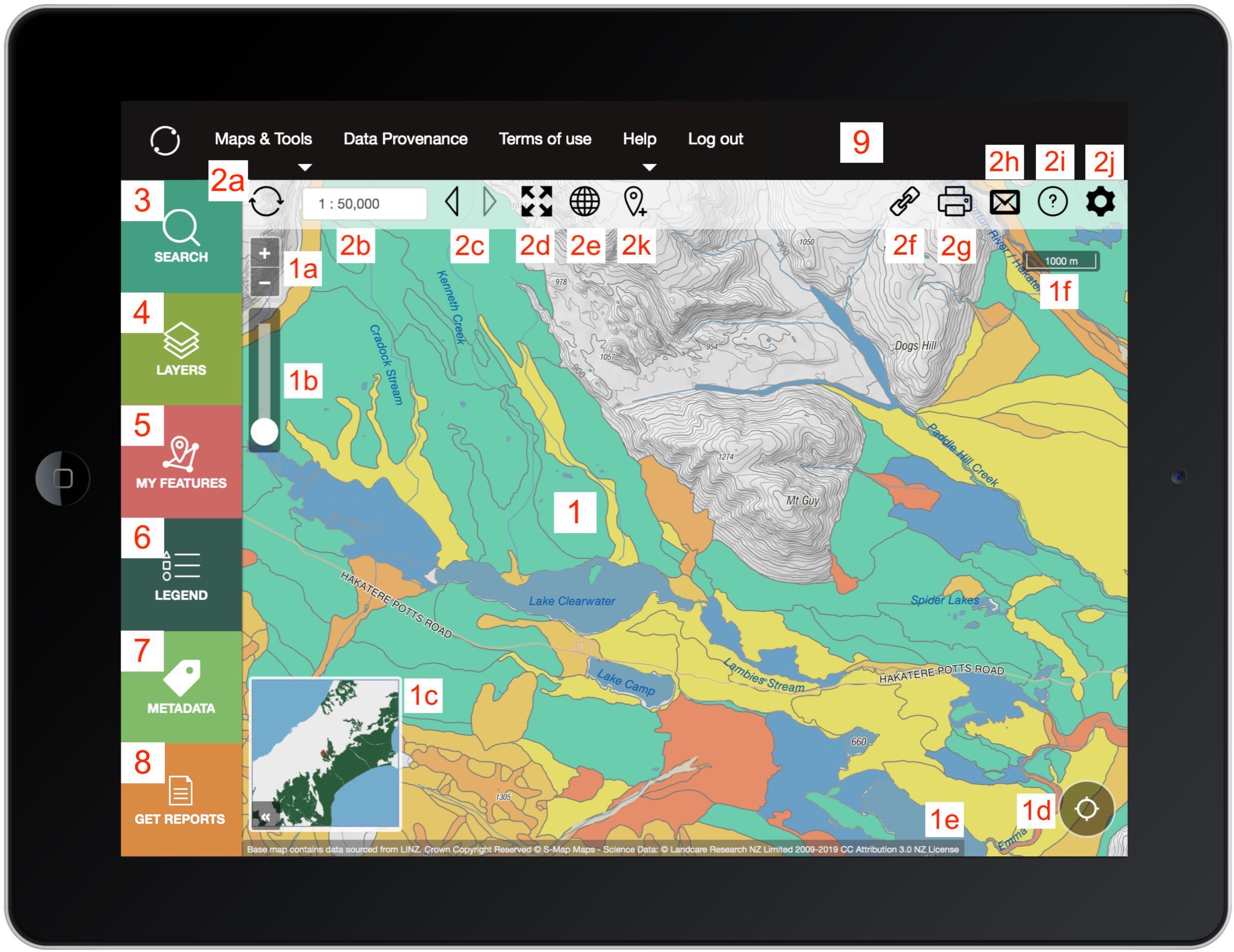 Mapping tool introduction S Map - Smap Map Page Main Tablet Landscape 2020 08 23 